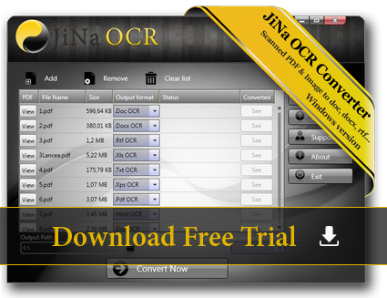 Ocr converter to excel